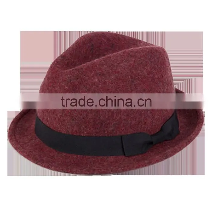 Classcial Wool Felt Trilby Hat