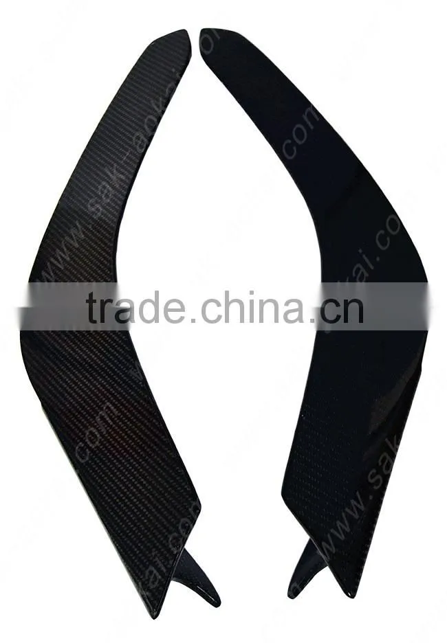 100% real carbon fiber car front splitter flap for universal using