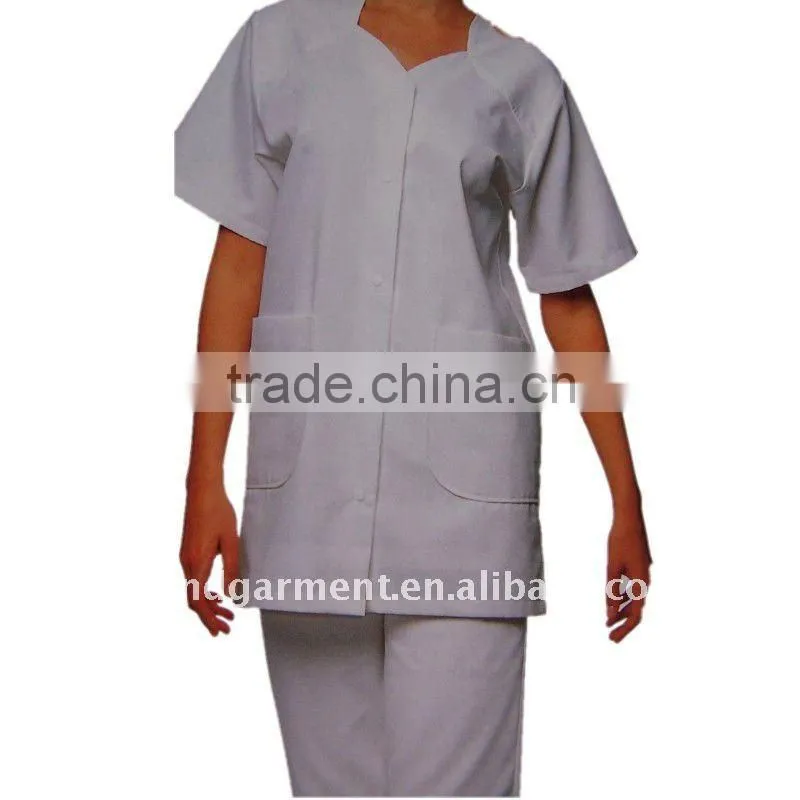 Medical Nursing V Neck Scrubs from China