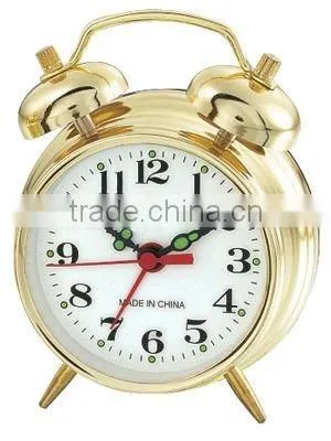 Alarm clock, mechanical clock, small size clock