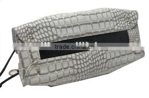 Factory price! 2012 the top newest lady CROCO handbags in the fashion design