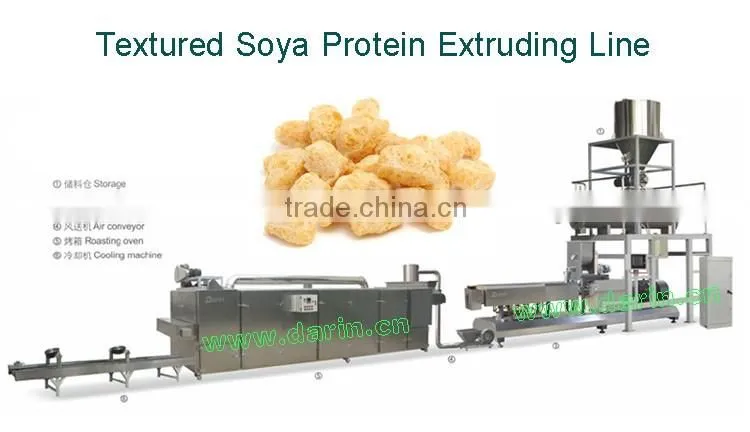 Fully atomatic soy protein textured making machinery In Jinan