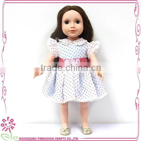 Wholesale 18 Inch Plastic Girl Toys Fashion Doll