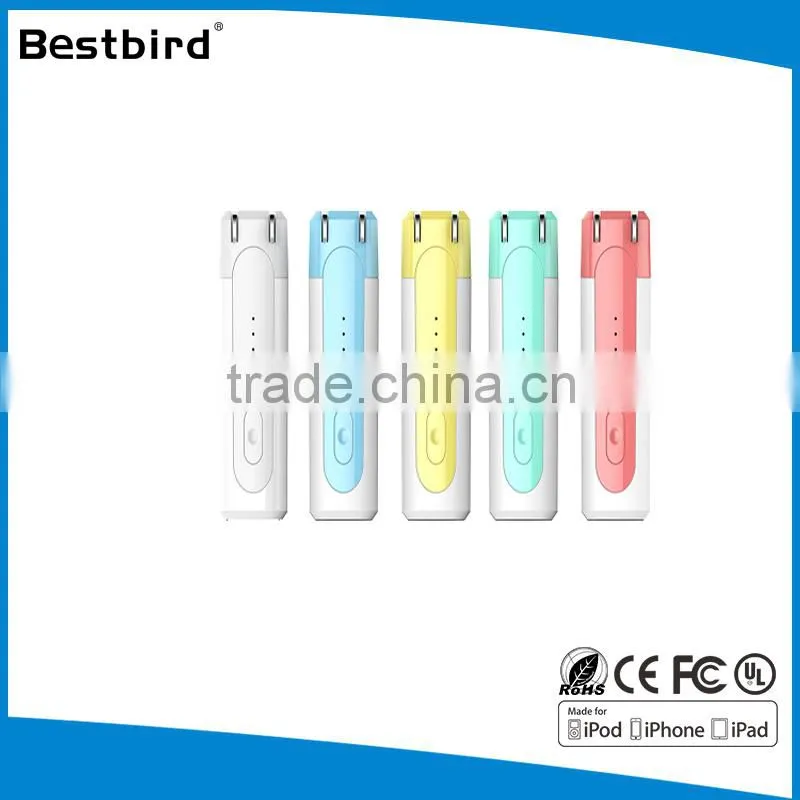Metal aluminium alloy shell credit card power bank