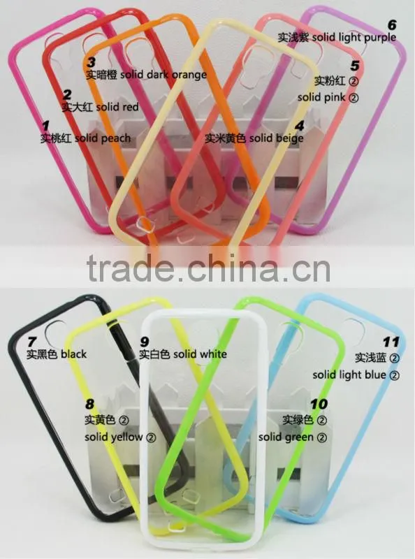 Factory wholesale mobile phone pc and tpu case for iphone 4