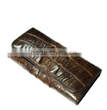 Crocodile leather wallet for women SWCRW-007