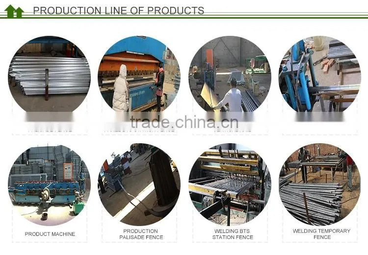 High Security Bulk sale Manufacturer Eco-friendly longested time wrought iron fence