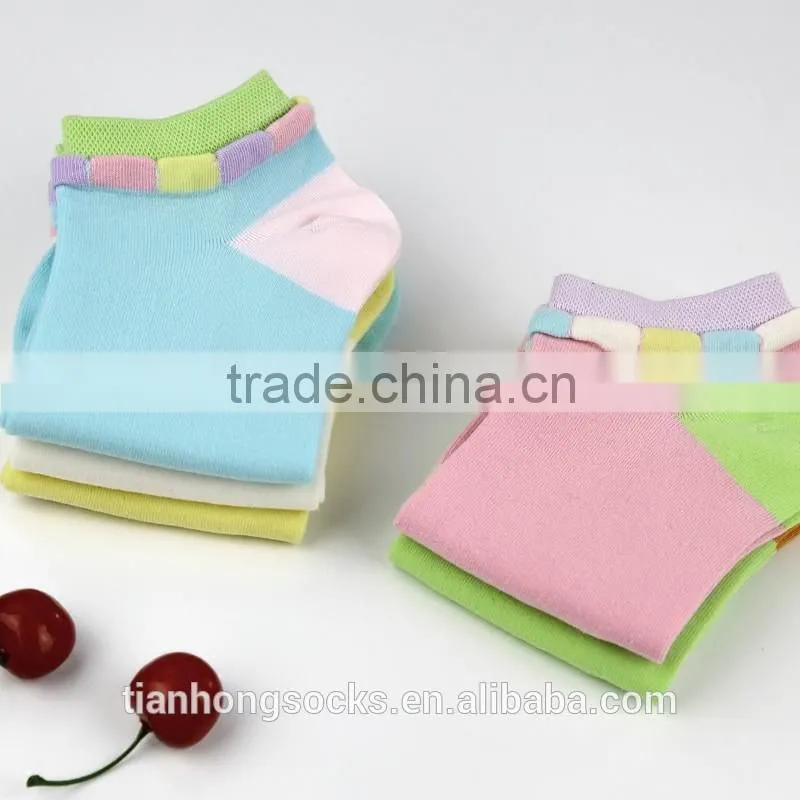 Special cuff lovely cute invisible women cotton socks