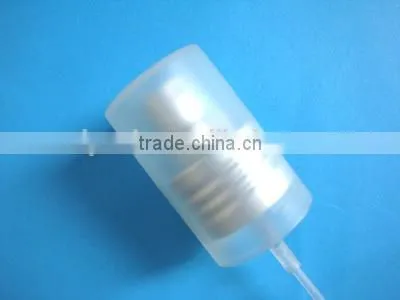 24mm aluminum sprayer with big over cap, metal sheathed perfume sprayer, aluminum bottle sprayer