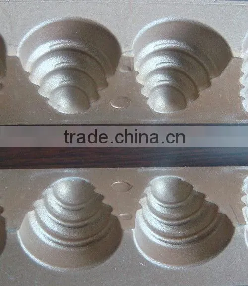 spiral shape depositing forming candy molds
