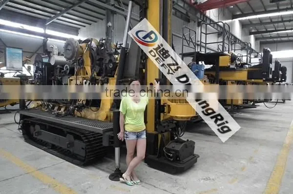 Rock drilling machine DFQ-150 Crawler drilling rig, borehole drilling machine price