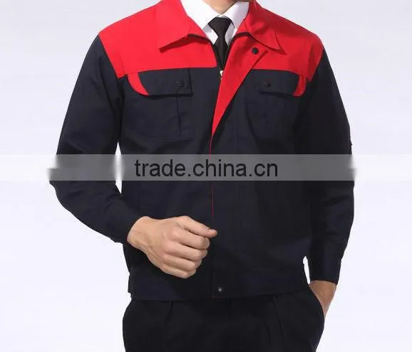 100% Cotton High Quality Coverall Workwear Safety Uniform