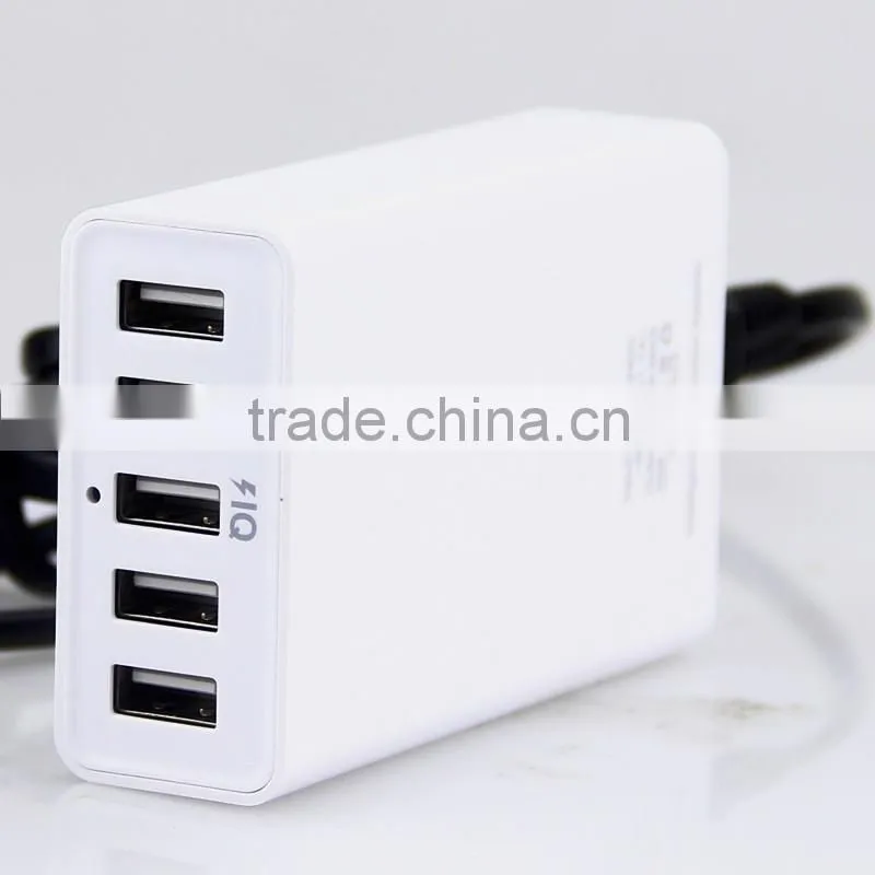 many models QC3.0 Smart usb wall chargers 4 ports usb chargers for travelling