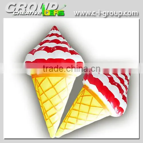 Ice cream shop decoration/ Fibreglass Ice cream Cone decoration for Shop advertising/Ice cream shop decoration
