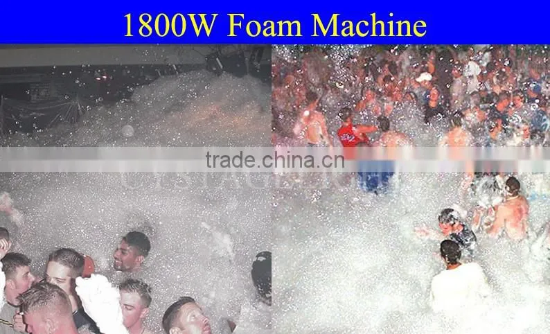 Stage Effect Equipment 1800W Playground Spray Foaming Machine