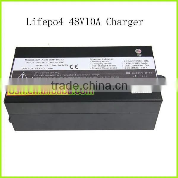Lifepo4 48V10A chager