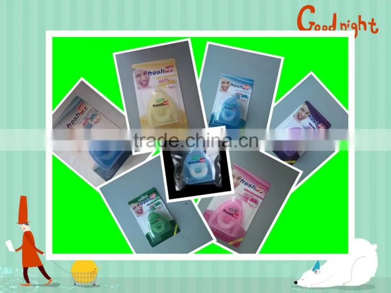 patented Y-shape dental floss pick manufacture