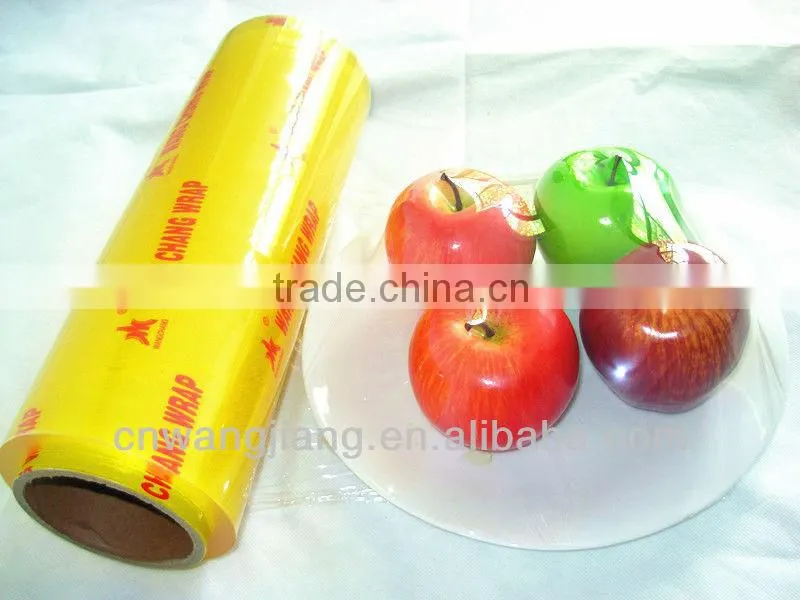 Stretch film for food wrap PVC cling film wrap