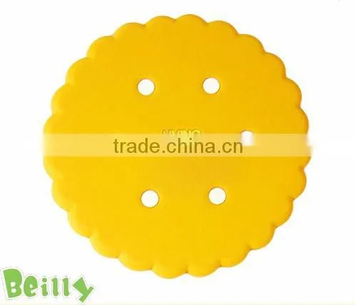 2013 the most popular personality squares design silicone cup mat