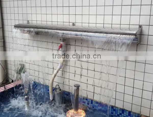 Swimming pool wall waterfall landscape artificial home decoration waterfall