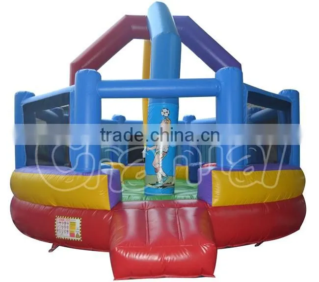 Inflatable sport games theme wrecking ball, inflatable multi-sport activity blaster basketball or soccar ball game