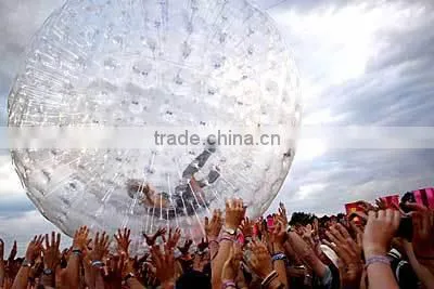 zorb ball on stage dance ball