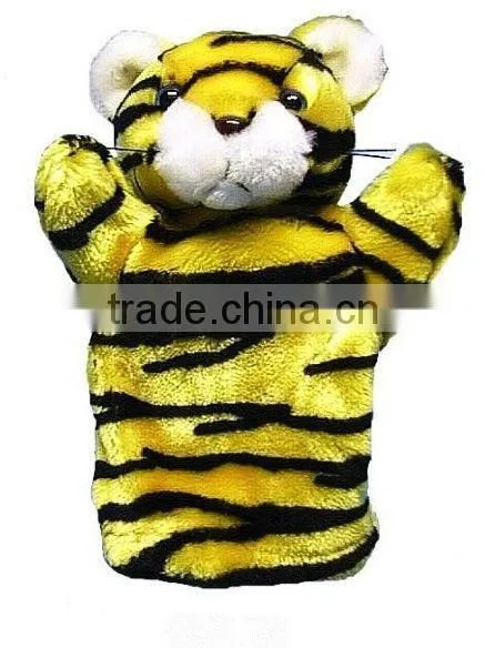 Soft squirrel plush animal hand puppet