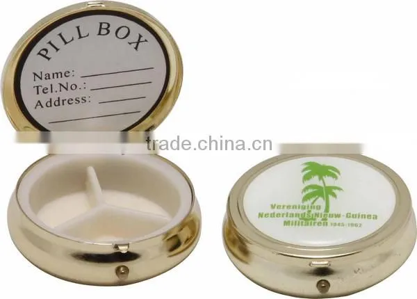 V-MPB17 metal pill box(pill case)