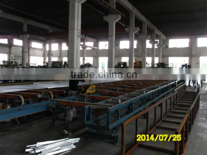 Aluminum extrusion profiles for curtain wall