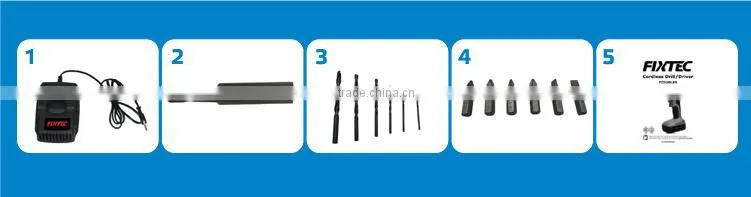 FIXTEC Modern Power Tool in China 13mm 20V Li-ion Cordless Drill