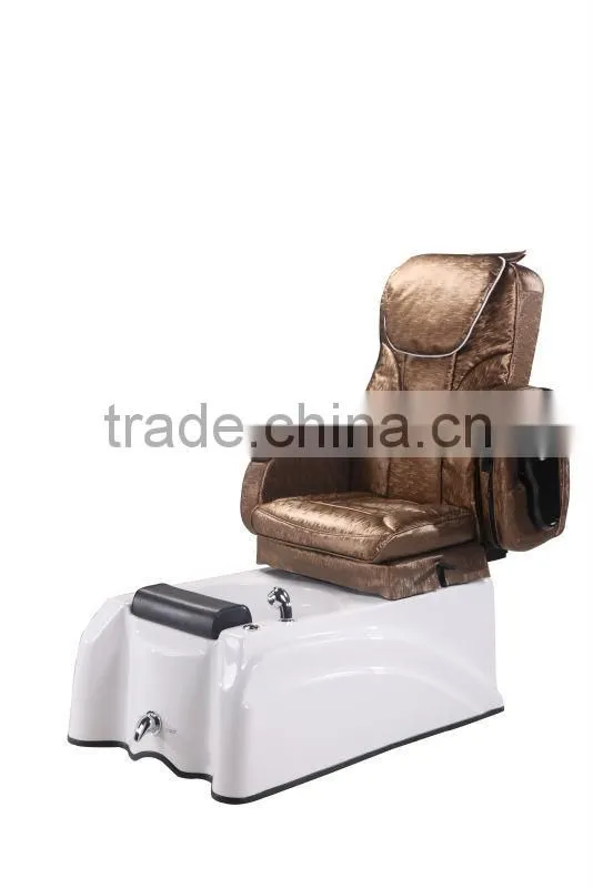 nail salon spa pedicure massage chair with foot tub