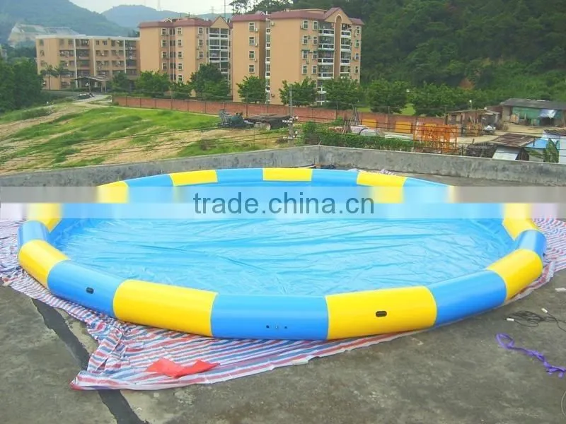 Used commercial large water pool bubble ball pit pool inflatable swimming pool for kids