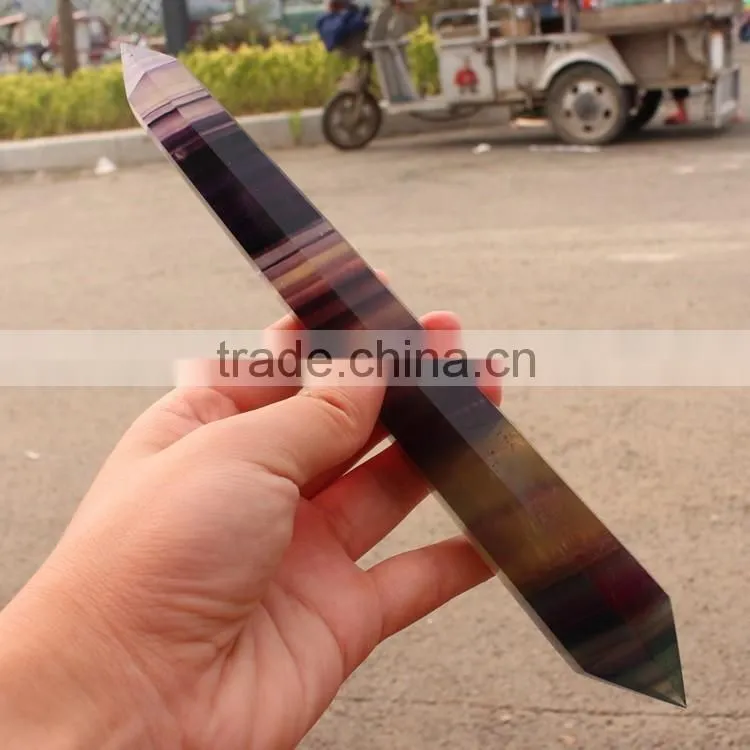 Hot Sale Fluorite Crystal Points Rock Quartz