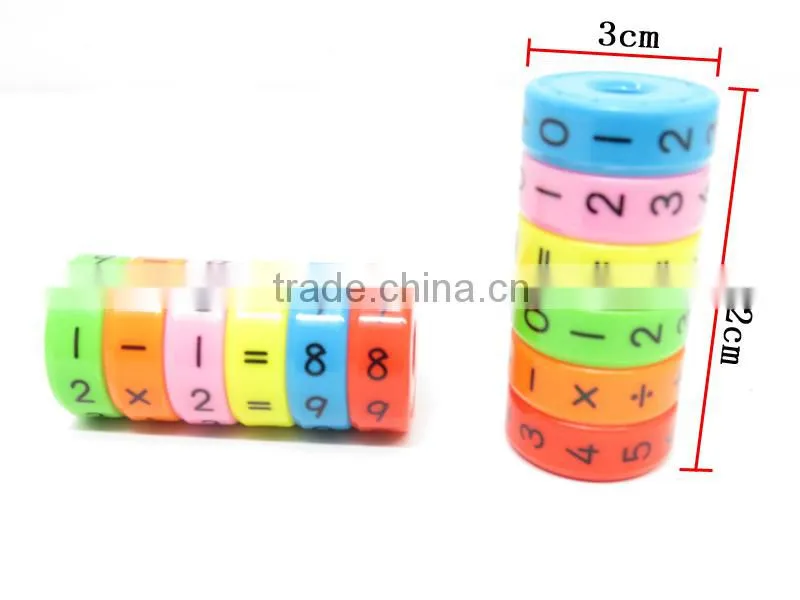 2015 Best quality 6pcs in 1 plastic magnetic toy promotional item