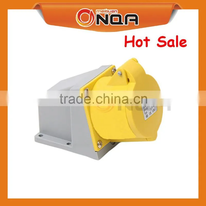 MQ-123-4 Industrial Electric Wall Mounted Female Surface-Type Socket 16A