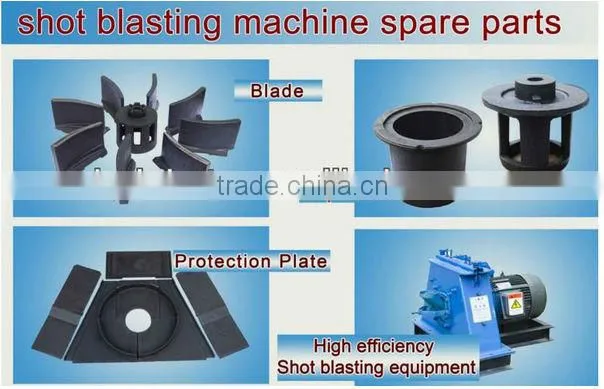 Wire rod shot blasting machine for cleaning rust/Shot Blasting Machine For Cleaning Rod