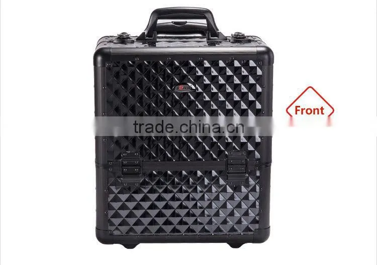 High Quality Lovely Aluminum Makeup Vanity Box With Lock