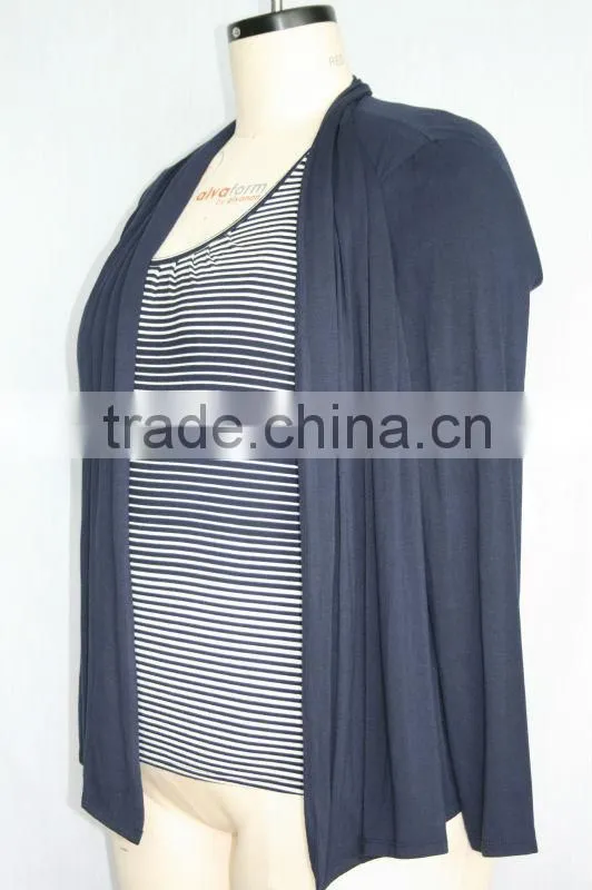2fer long sleeve stripes pictures of clothes plus size casual