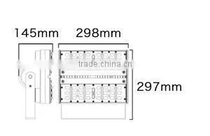 High bright 120w led canopy light for petrol station,retrofit led canopy light for gas staion