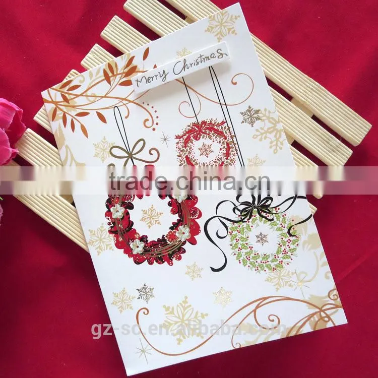Nice custom handmade chrismas greeting cards
