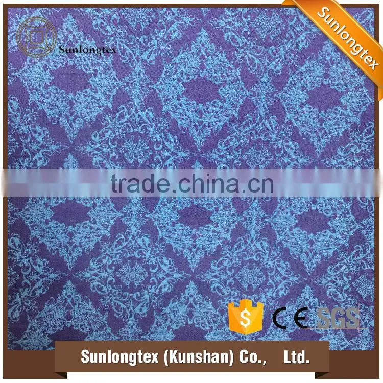 Hot new retail products denim jacquard fabric products imported from china