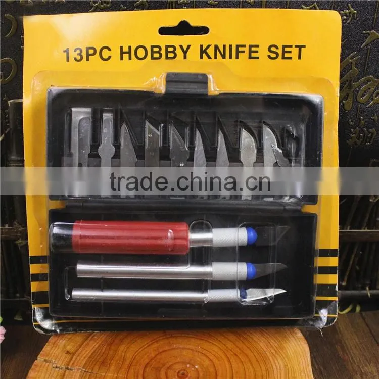 Multi- function 13 to 1 Craft knives hand tool sets