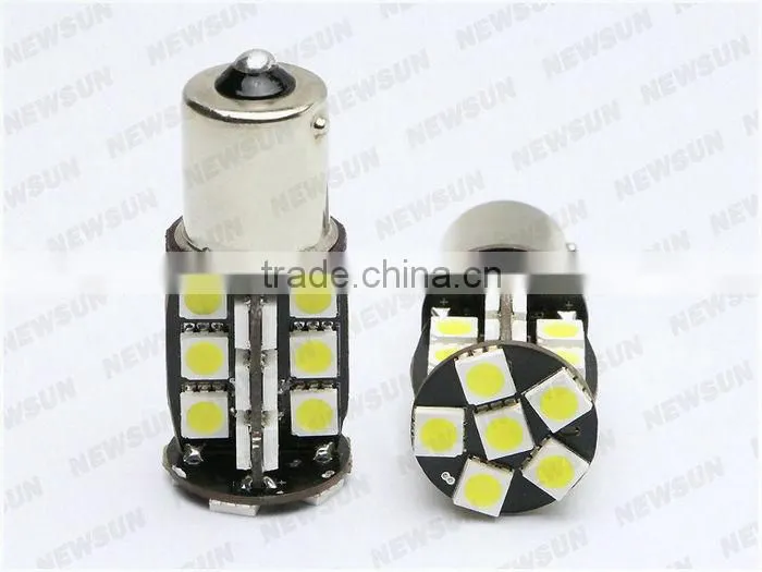 2x car led P21w s25 ba15s 1156 30 led 5050smd canbus led turn signals light bulb lamp 12V white yellow red
