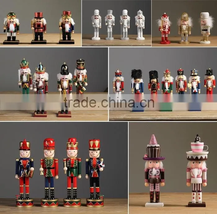 wholesale deluxe handmade wooden christmas decoration