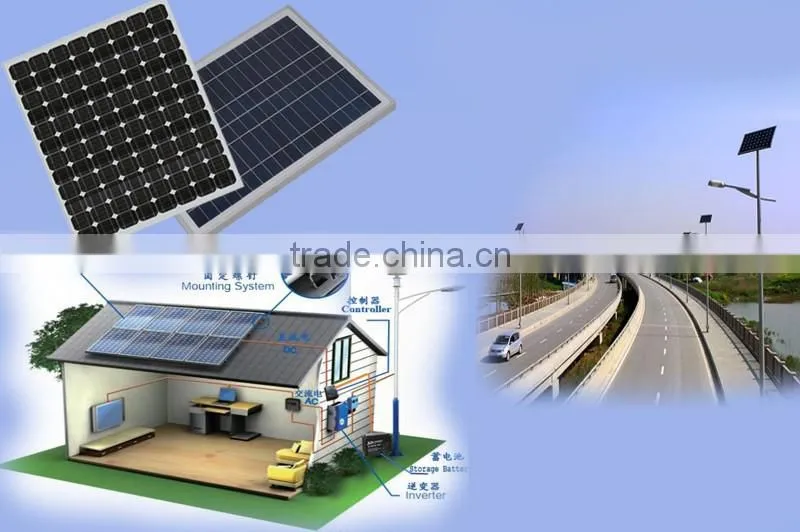 3000W Home Roof Mounting On-grid Solar Power System