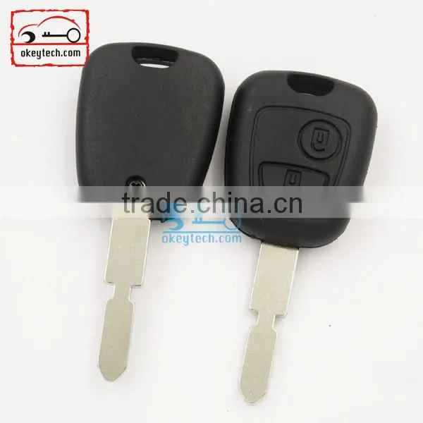Okeytech car key peugeot 406 key cover with logo