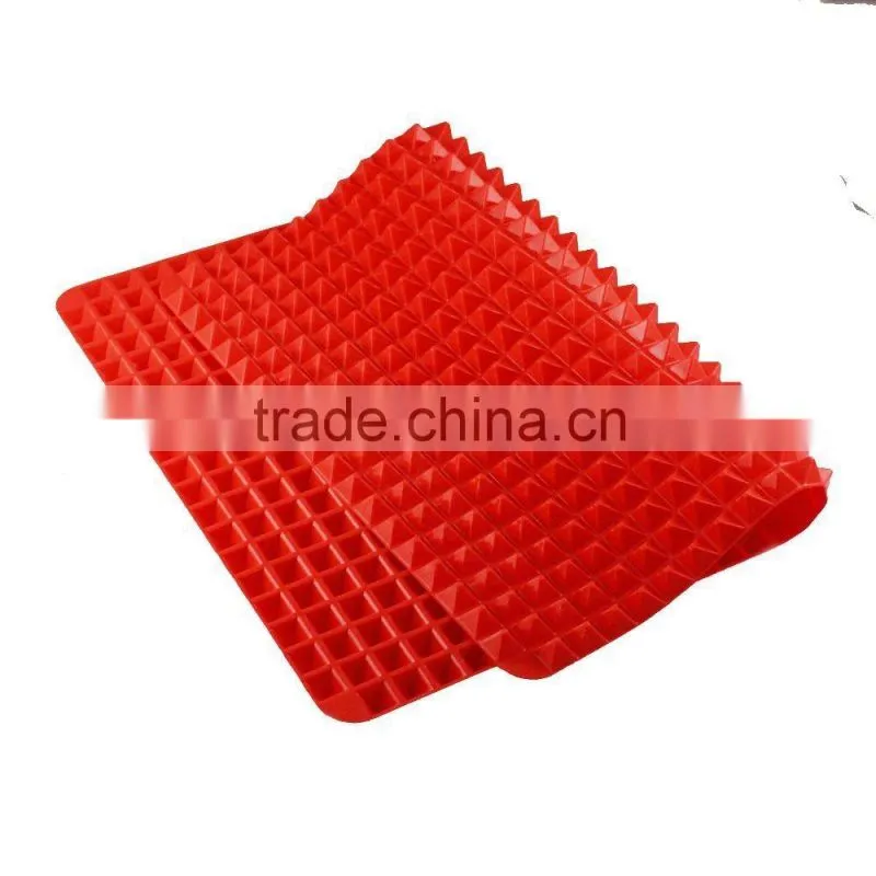 Silicone Baking Mat of Pyramids shape pyramid cooking mats