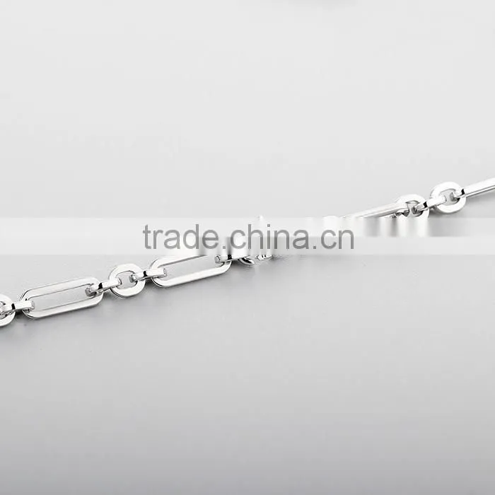 925 Sterling Silver Latest Design Beads Necklace Jewelry SNP027W