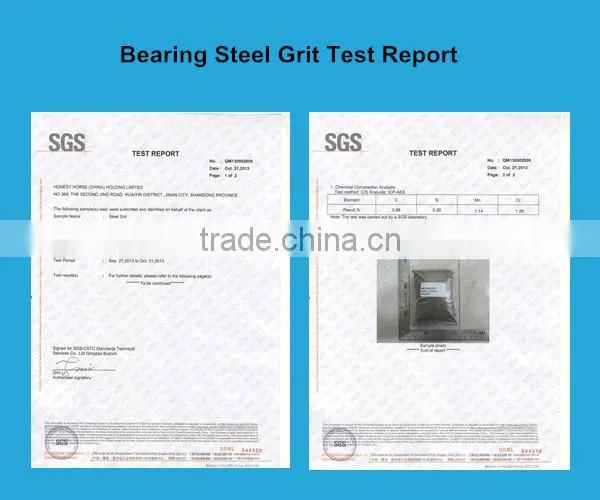 abrasive powder hardness HRC56-60 steel powder for root sections blasting cleaning