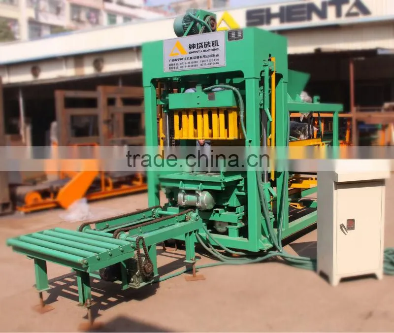 QTJ4-25 semi-automatic cement block making machine price in india